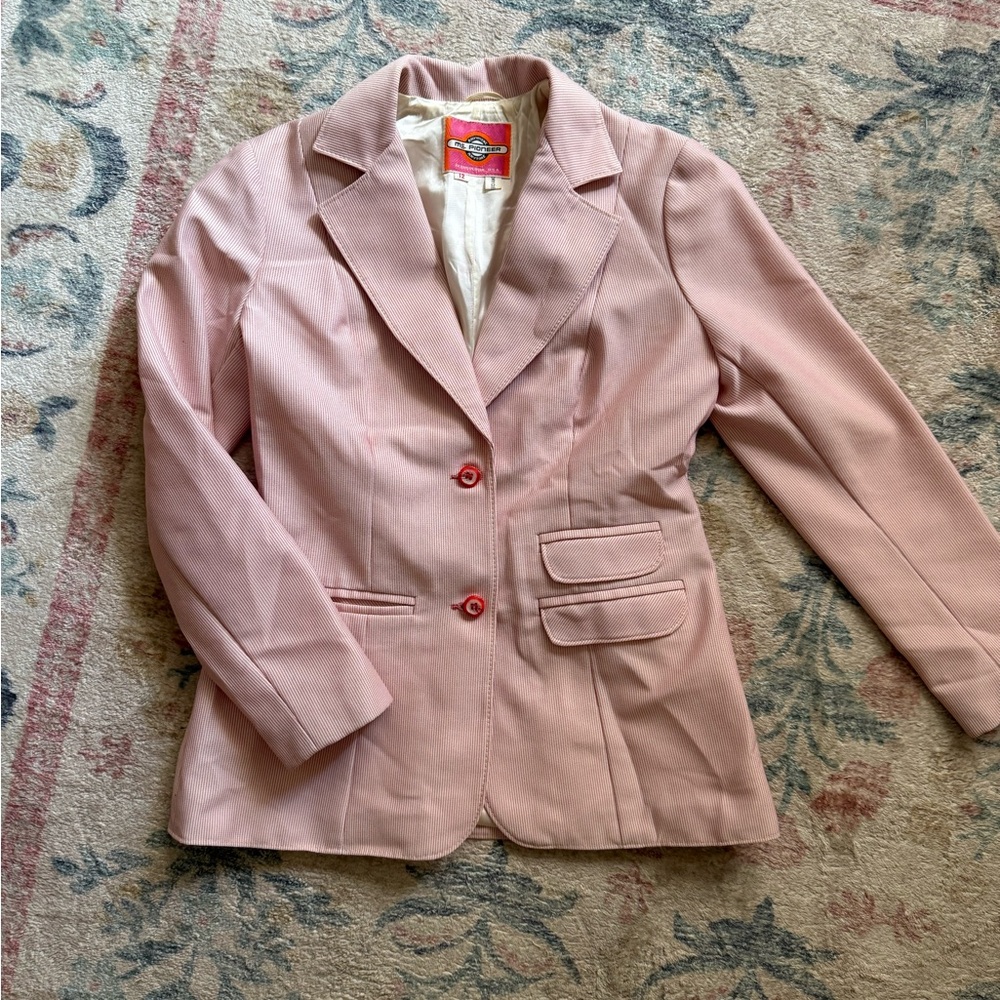 Vintage 70’s Pinstripe Suit Blazer